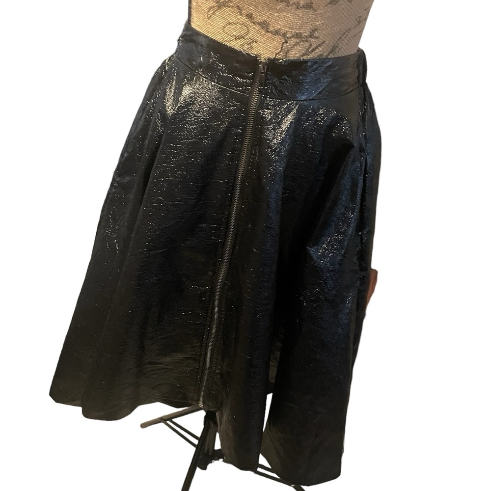 Hot & Delicious Black skater skirt